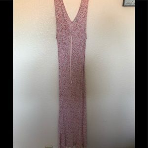 Vintage floral summer nights dress!